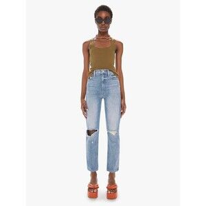 Mother Superior Denim High Waisted Rider Flood Jeans Wild And Wicked Size 29